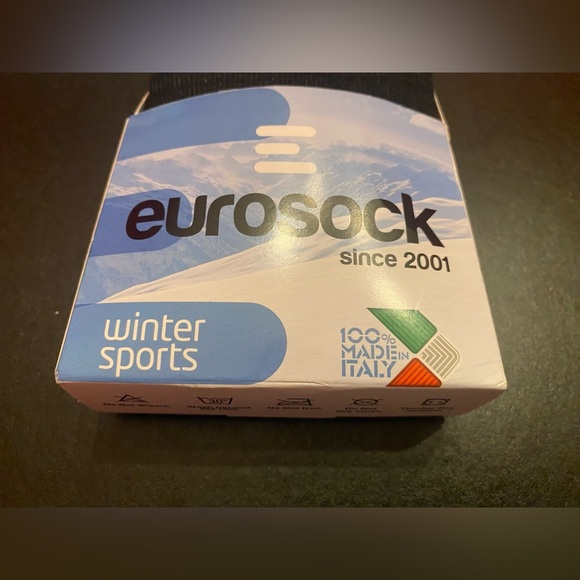 EUROSOCK Ski Supreme Men’s Lightweight Over the Calf Socks Size XL - Picture 9 of 10